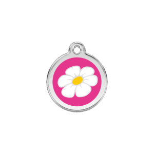 Katzenmarke Margerite Pink S 20 mm