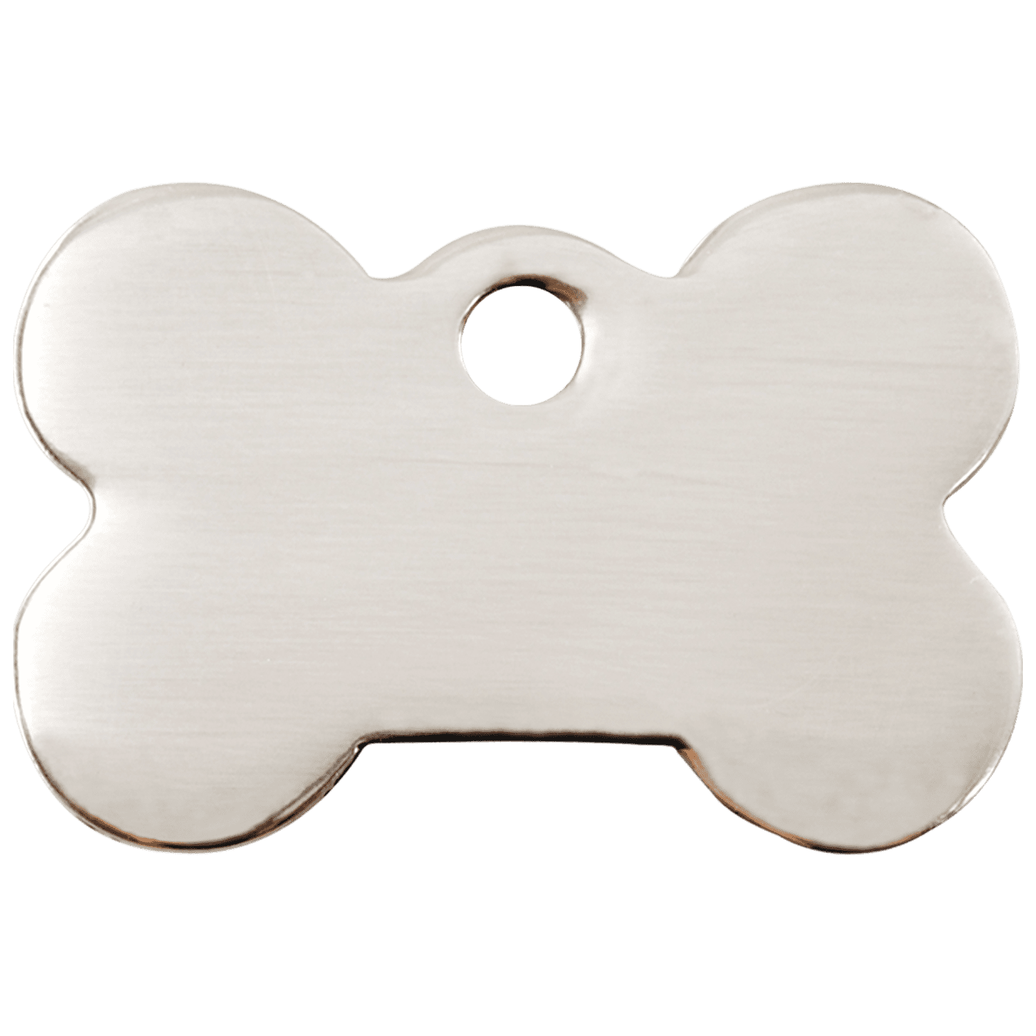 Vue avant - Médaille personnalisable pour chien Red Dingo Os en acier inoxydable - Größe L - 02-BN-ZZ-LG