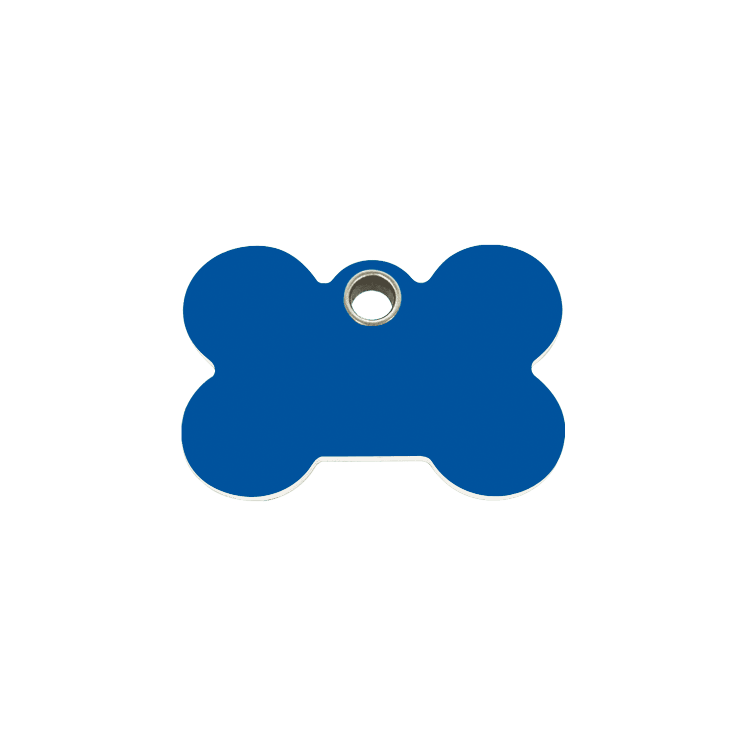 Vue avant - Médaille personnalisée pour chien/chat Red Dingo Os Bleu foncé - Größe S - 04-BN-DB-SM