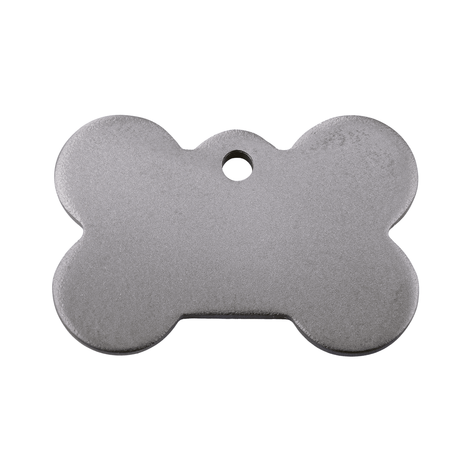 Vorderansicht – Médaille personnalisable Red Dingo Titane plat Os pour chien ou chat - Größe M - Réf. 0T-BN-ZZ-ME