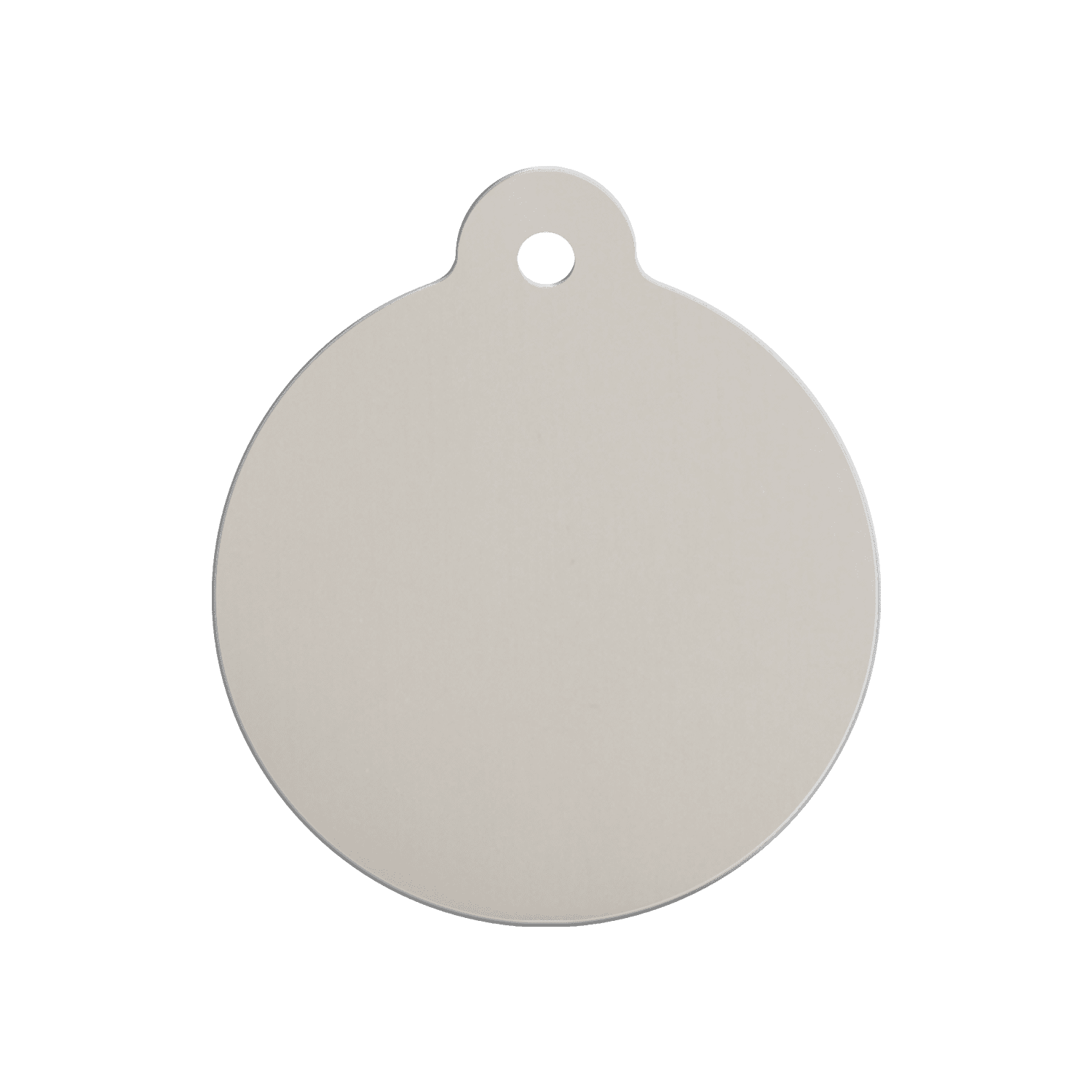 Vue arrière - Médaille personnalisée pour chien Red Dingo Émail et acier inoxydable - Ailes d'anges - Violet - Größe M