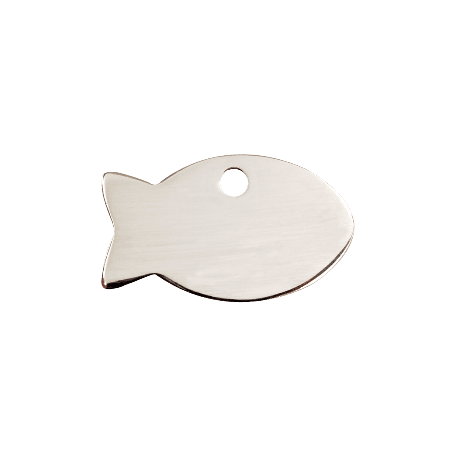 Vue arrière - Médaille personnalisée Red Dingo pour chien/chat - Motif poisson - Größe S