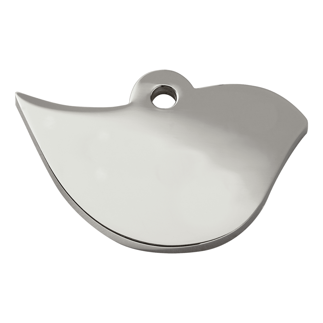 Vue arrière - Médaille personnalisable pour chien Red Dingo Swarovski Diamantée avec motif oiseau - Größe M