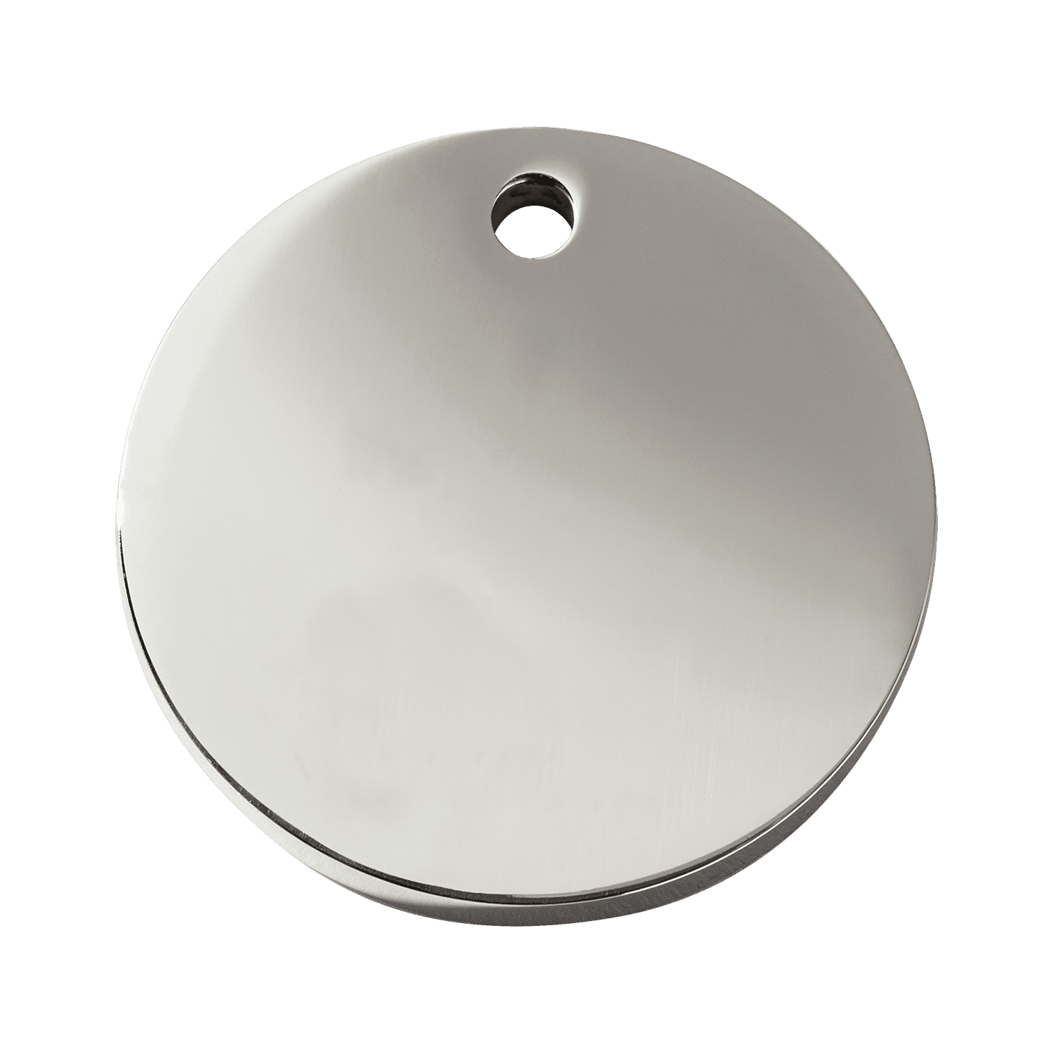 Vue arrière - Médaille personnalisable pour chien Red Dingo Swarovski Diamantée Cercle L - Gravure incluse