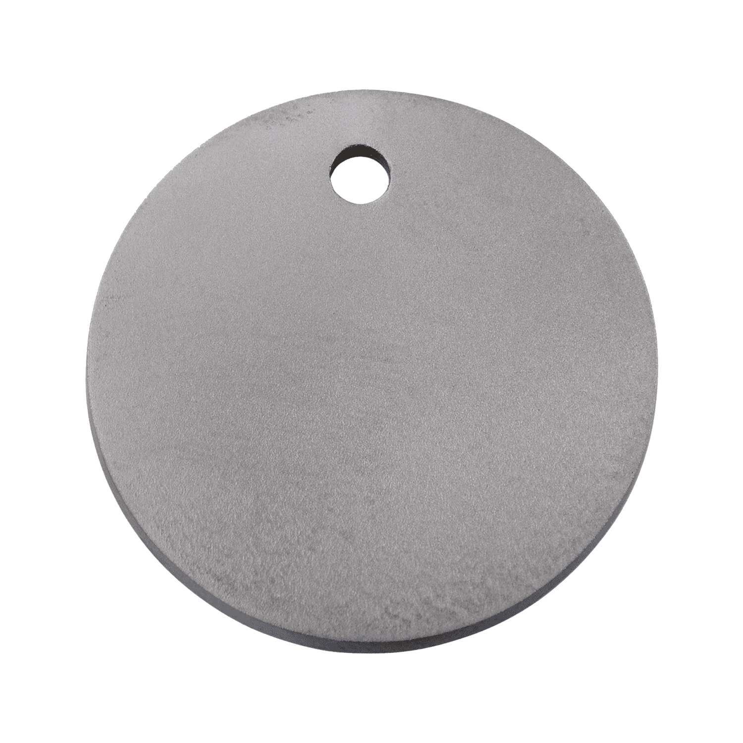 Vue arrière - Médaille personnalisable Red Dingo Titane plat Cercle - Größe M - 0T-CL-ZZ-ME